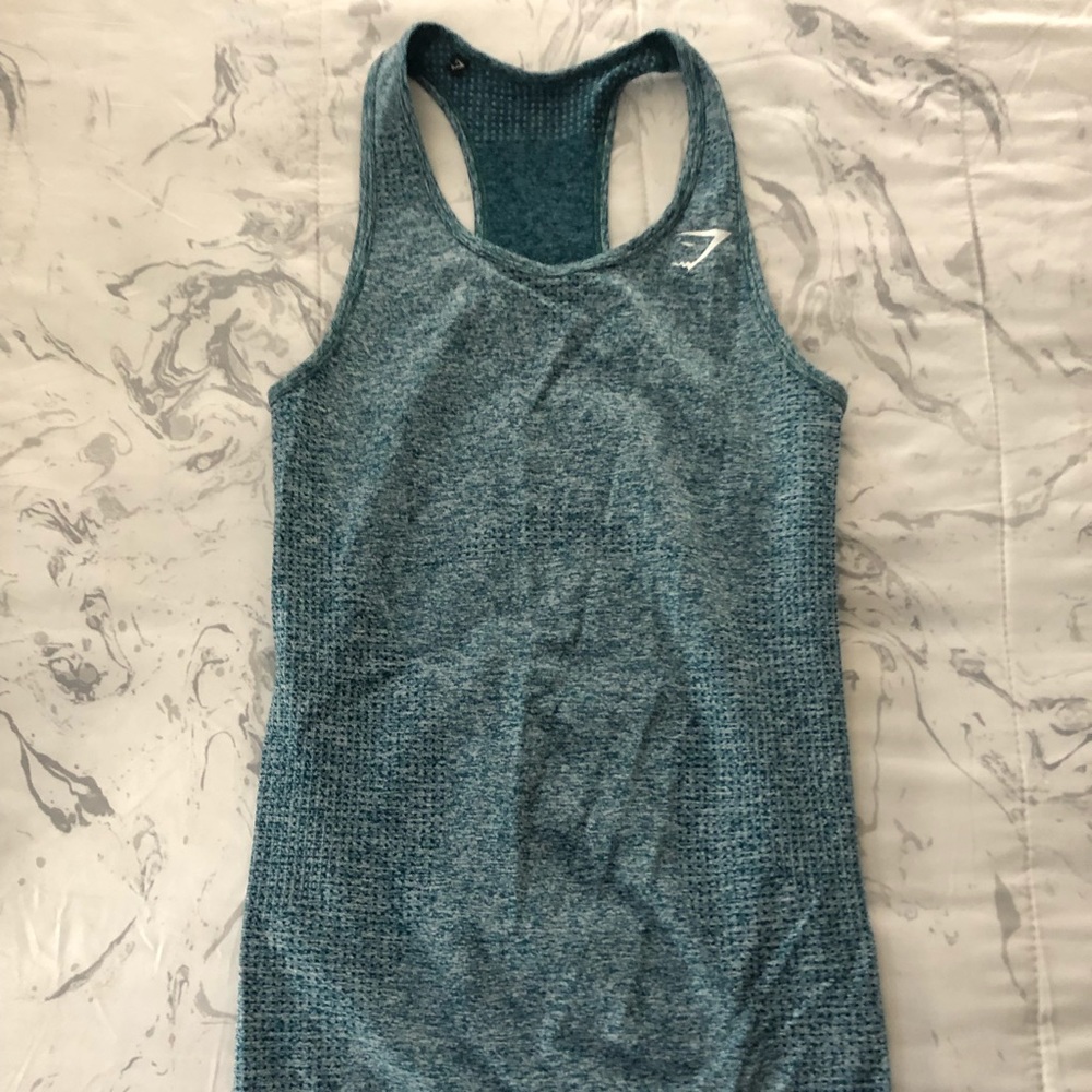 Gymshark vital seamless vest teal